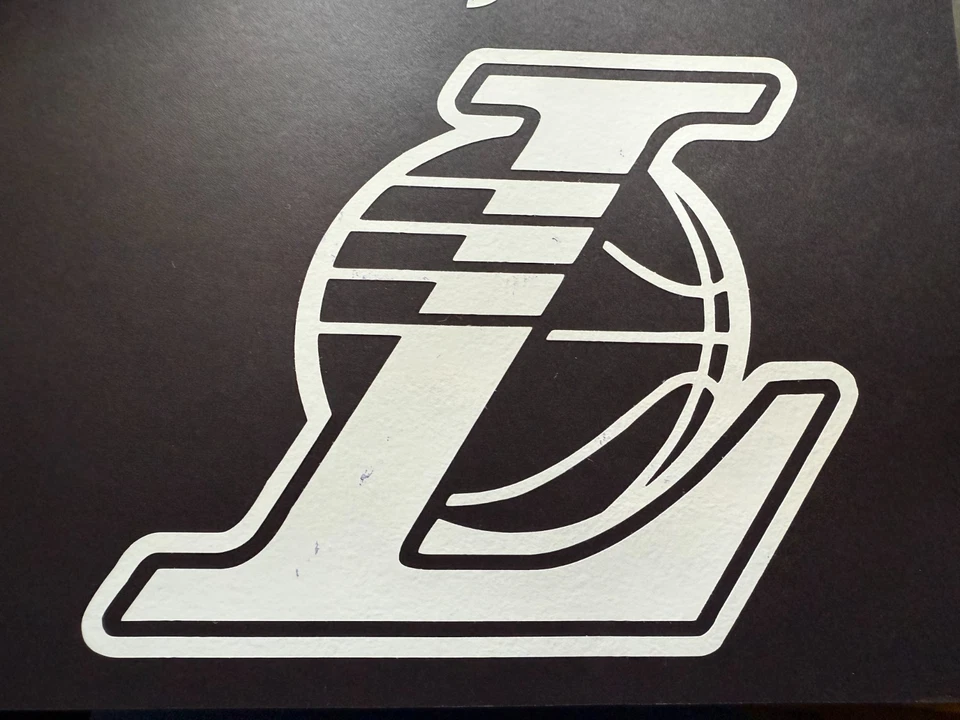 NBA LOS ANGELES LAKERS BALONCESTO VINILO CALCOMANÍA Foto 1 de 1