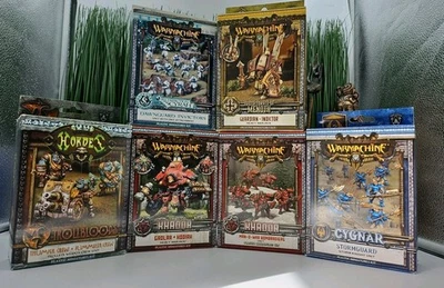 NUEVO EN CAJA NUEVO EN CAJA WARMACHINE HORDES 6 Mini Kits de Plástico Foto 1 de 4