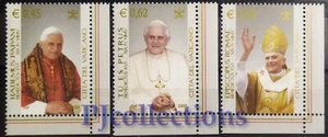 3630-VATIKAN 2005 ANFANG PONTIFIKAT VON BENEDIKT XVI. FULL SET 3 STAMPS MNH - Bild 1 von 1
