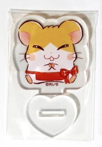 Hamtaro Ribbon Series Mini Acrylic Stand Figure Howdy Maido-kun - Picture 1 of 4