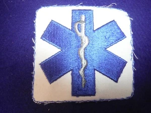 Patch ricamata stella della vita Gemsco vintage - Foto 1 di 3