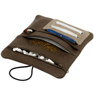 SIMARU Leder Tabaktasche für 30g Tabakbeutel, Dreher-Tasche aus Echtleder - Bild 1 von 13