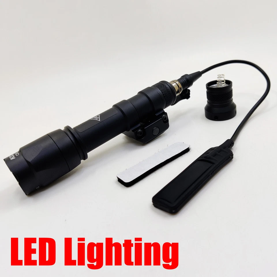 Tactical M600C Flashlight Rifle Weapon Light LED Torch With Pressure Tail Switch - Image 1 of 4
