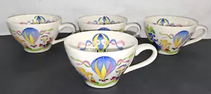 Villeroy & Boch Tea Cups Coffee Mugs Le Ballon Balloon Vintage Set of 4 - Picture 1 of 7