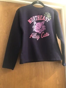 HANES - PREMIUM Girls Navy Blue Northeast Alley Cats Sweatshirt (Size XL-14/16) - Picture 1 of 2