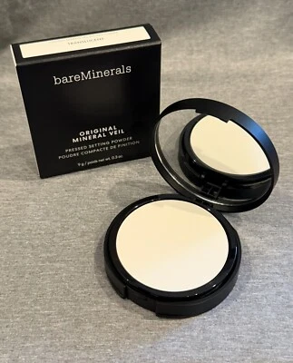 Bare Minerals Original Mineral Veil Pressed Setting Powder Translucent Full Size - Image 1 of 4