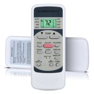 New Remote Control For MILEXUS RG51M5/EU Air Conditioner with Backlight - Picture 1 of 8