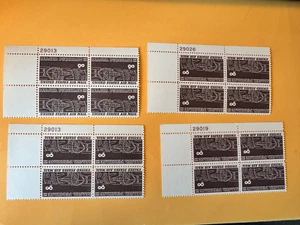C70 4 U.S. Blocchi Targhe MNH, Alaska Acquisto Posta Aerea, Ufficio Postale Fresco - Foto 1 di 2
