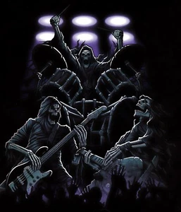 SUPERBE SWEAT SHIRT HAUTE QUALITE. SKULL. HARD ROCK / Du 5 ans au XXXXL   - Picture 1 of 1