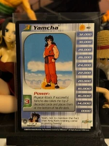 Dragon Ball Z CCG Yamcha LV3 40 Freezer Saga Ilimitado ¡Poco común! - Imagen 1 de 1