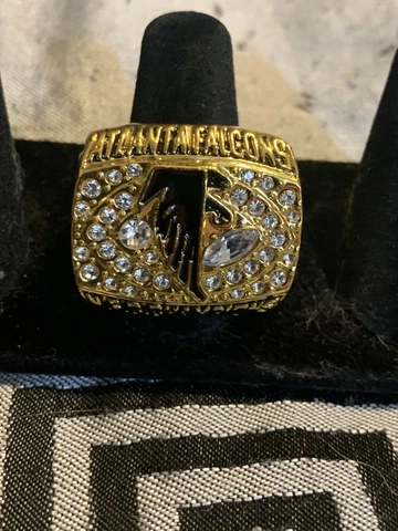 1998 Atlanta Falcons NFC Championship Ring Sz11 Cover