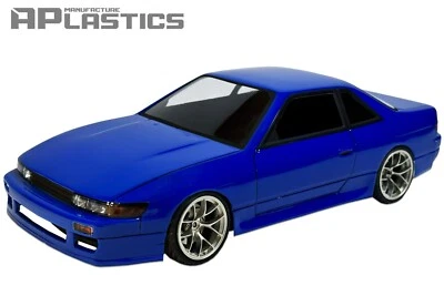 RC Body Car Drift Touring 1:10 Nissan Silvia S13 v1 style APlastics New Shell - Image 1 of 4