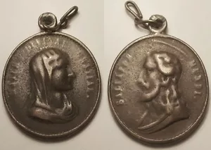 Médaille Religieuse, Marie et Jésus, fin 18°/ début 19° siècle !! - Picture 1 of 1