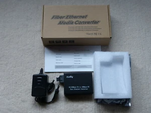 Cudy MC100SA-20 Fast Ethernet Media Converter Single Mode Dual SC Faser - neu - Bild 1 von 2