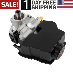 Power Steering Pump w/ Reservoir For Chevy Camaro Pontiac Firebird 98-2002 5.7L - Picture 1 of 24