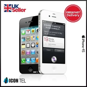 Apple iPhone 4S 8GB 32GB Unlocked Black White Smartphone | 12M Warranty Grade A - Picture 1 of 4