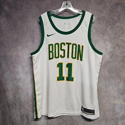 Nike NBA Boston Celtics Kyrie Irving 11 City Edition Swingman Jersey 56 2XL - Image 1 of 4