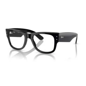 Gafas de lectura Ray Ban 0840V 2000 Megawayfarer negras 51 21 145 + lente Hoya - Imagen 1 de 26