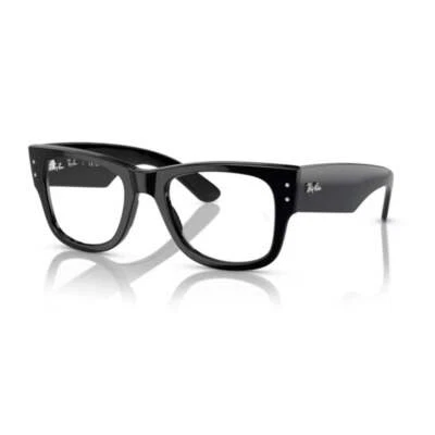 Gafas de lectura Ray Ban 0840V 2000 Megawayfarer negras 51 21 145 + lente Hoya Foto 1 de 4