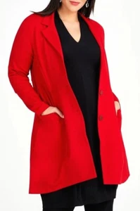 TS TAKING SHAPE plus size S / 16 Bryn Bamboo Ponte Jacket stretch NWT rrp$230! - Picture 1 of 5