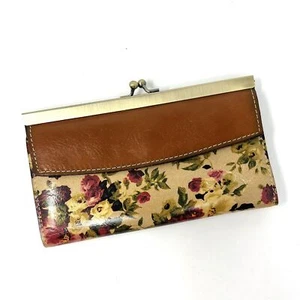 Patricia Nash marco largo billetera Paola floral cuero trenzado con RFID - NUEVA CON ETIQUETAS - Imagen 1 de 19
