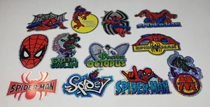 Spider man Vending Machine Stickers Marvel 2002 Prism Vintage NM Complete Set - Picture 1 of 12