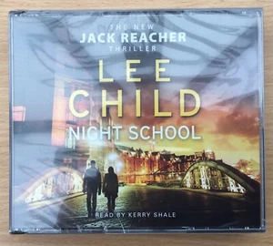 🌟NIGHT SCHOOL🌟JACK REACHER🌟4X CD - AUDIO BOOK🌟LEE CHILD🌟UK🇬🇧SELLER🌟 - Bild 1 von 4