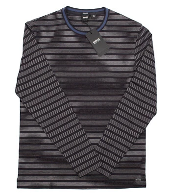 HUGO BOSS TALLEY 02 OPEN BLUE REGULAR FIT COTTON MEN'S SHIRTS MULTISIZE 50391615 - Image 1 of 3