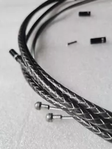 JAGWIRE BRAIDED CARBON BLACK CGX SL BRAKE HOSE CABLE KIT FOR SHIMANO SRAM AVID - Picture 1 of 11