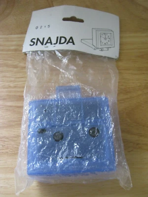 New Ikea 16589 Compact Blue Travel Alarm Clock Foto 1 de 4