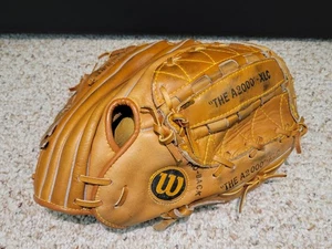 WILSON A2000 XLC Pro Back Wool Lined Vintage RHT Baseball Glove Mitt - Picture 1 of 18