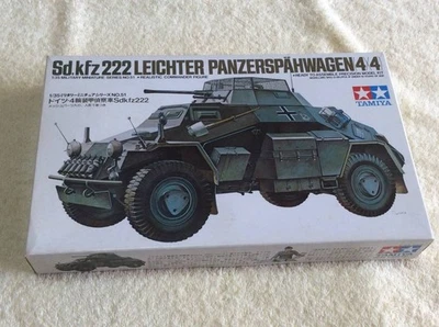 Veicolo da ricognizione corazzato tedesco a 4 ruote Sdkfz222 1/35 TAMIYA - Immagine 1 di 4