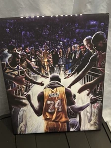 Kobe Bryant Poster Canvas LA Lakers NBA Basketball Black Mamba Art Print #213 - Picture 1 of 7