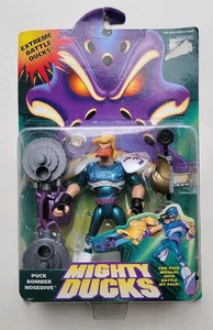 Vtg Mighty Ducks Extreme Puck Bomber Nosedive 6 Action Figure Mattel 1996 Sealed - Picture 1 of 10