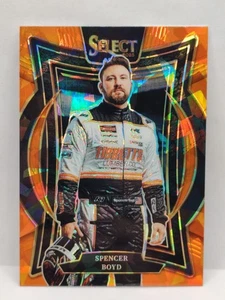 2025 Select Tribüne Spencer Boyd #95 Orange Ice Prizm NASCAR Racing  - Bild 1 von 2