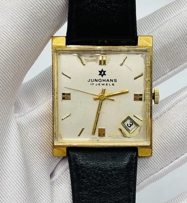 1960's Vintage JUNGHANS 17 Jewels Mechanical Watch Rare - Germany - Image 1 of 4