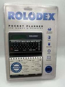 NEW 1993 ROLODEX POCKET PLANNER MODEL # RRP-3 HOLDS 150 NAMES & NUMBERS - Picture 1 of 2