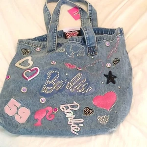 NWT The Barbie denim tote School, Office, Fun Athleisure - Picture 1 of 9