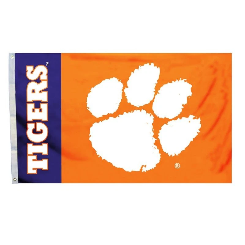 Clemson Tigers Flag 3x5 Banner CO - Image 1 of 1