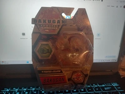 Bakugan Unreleased Diamond Pegatrix X Gillator Sealed Armored Alliance Fusion - Image 1 of 3