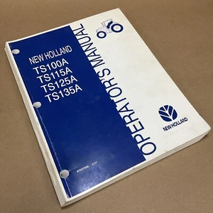 2003 New Holland TS100A TS115A TS125A TS135A TRACTOR Owners Operators Manual - Picture 1 of 4