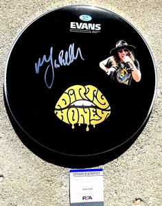 DIRTY HONEY Marc LaBelle SIGNED 12" Drumhead PSA/DNA - Bild 1 von 4