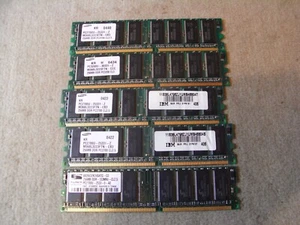 PC / Notebook Speicherkarten , Samsung/Infineon/hynix/ProMos/Kingston , 12 Stück - Afbeelding 1 van 13