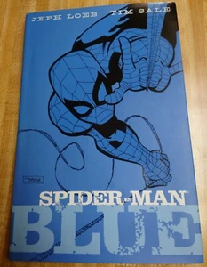 MARVEL SPIDER-MAN BLAU HARDCOVER BUCH MIT SCHUTZUMSCHLAG NR JEPH LOEB & TIM SALE OOP - Bild 1 von 5