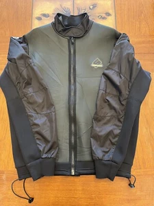 Sea Doo Neoprene Riding Jacket Men's Medium Full Zip Black Grey - Picture 1 of 12