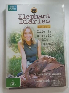 Elephant Diaries Dvd The Complete First Series 1 BBC Earth Documentary Region 4 - Bild 1 von 5