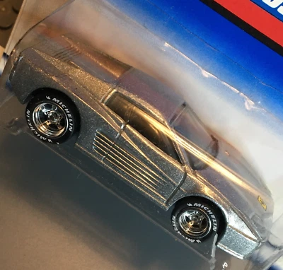 Hot Wheels #784 Ferrari  Testarossa Silver CUSTOM Super Real Riders Wheel Swap - Image 1 of 4