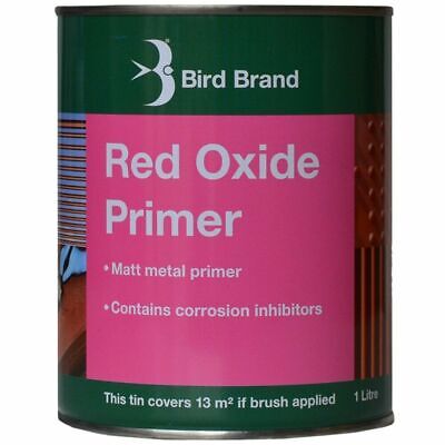 Red Oxide Zinc Phosphate Metal Matt Paint Primer Steel Work Quick Drying • 12.89£