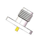 SMA female RF connector, air line through-wall connector, stainless steel