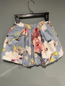 Gap Kids Floral Chambray Flippy Skirt Medium - Picture 1 of 4
